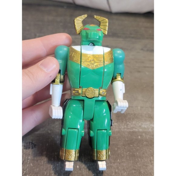 Green Power Ranger transform robot toy figure - Picture 1 of 7
